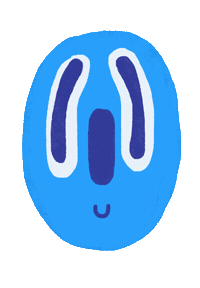 Amandaapeerez love happy blue amandarinass Sticker