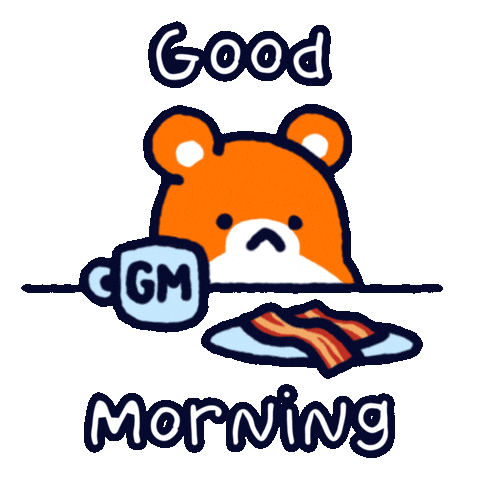 Good Morning Sticker Sticker