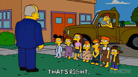 Episode 14 Superintendant Chalmers GIF by The Simpsons