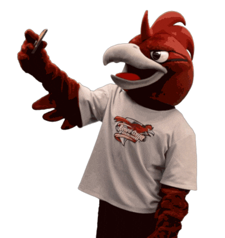 Selfie Mascot Sticker by Ramapo College of New Jersey