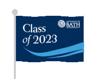 Graduation Sticker by The University of Bath