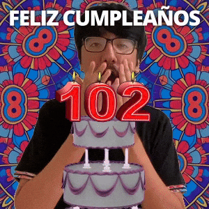 ¡Feliz 102.º cumpleaños!