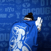 College Football Go Cougs GIF by BYU Cougars