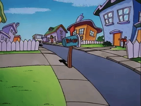 rockos modern life nicksplat GIF