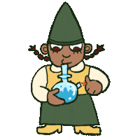 orqy smoke weed smoking 420 Sticker