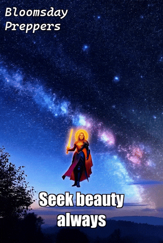 Beauty Stars GIF by Bloomsday Preppers