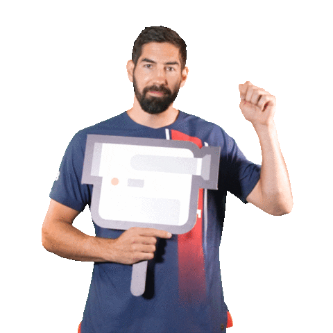 Nikola Karabatic Sport Sticker by Paris Saint-Germain Handball