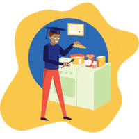 school hello Sticker by HelloFresh Canada