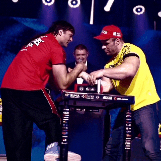 Brian Shaw Arm Wrestling GIF