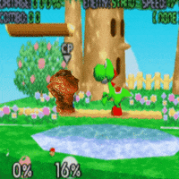 Pluckers chicken texas super smash bros yoshi GIF