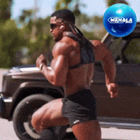 Get Out Running GIF by Wahala Room