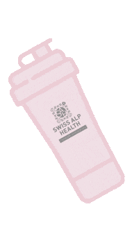 Swiss-alp-health collagen shaker sah keepmoving Sticker