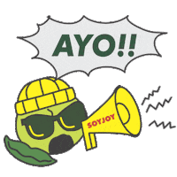 Lets Go Sticker by SOYJOYID