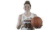 basketball ball Sticker by UConn Huskies