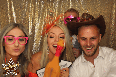 fun wedding GIF by Tom Foolery Photo Booth