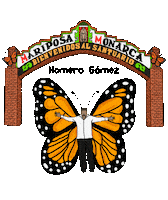 Monarch Butterfly Michoacan Sticker by Melissa
