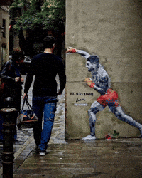 Calling Ufc Fighter GIF