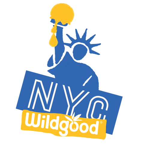 Vegan Nyc Sticker by Wildgood