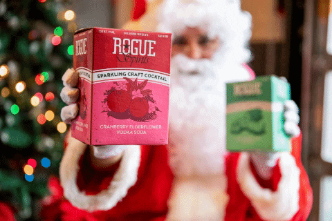 Christmas Santa GIF by Rogue Ales & Spirits