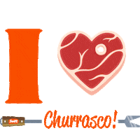 swiftmercadodacarne bbq swift carne churrasco Sticker