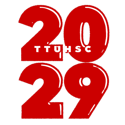 2029 Sticker by TTUHSC