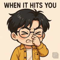When It Hits You Awkward Moment GIF by Persona