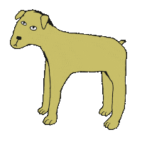 Dog Sticker by courtney hassmann
