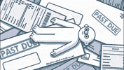 Stressed Black And White GIF by Holler Studios