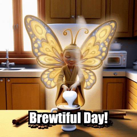 Coffee Trending Topics GIF by BuddhaFlyJourney