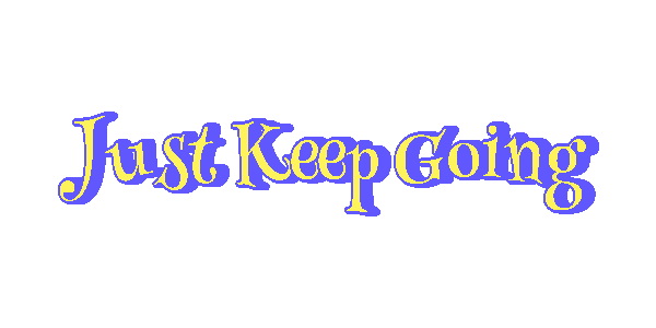 Keep Going Give Up Sticker by Jennifer Greenhill