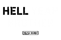 Hell Yeah Drinking Sticker by Never Sober