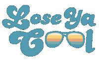loseyacool cool rainbow retro nice Sticker