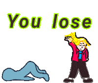 Fight Lose Sticker
