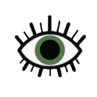 Evil Eye Colors Sticker