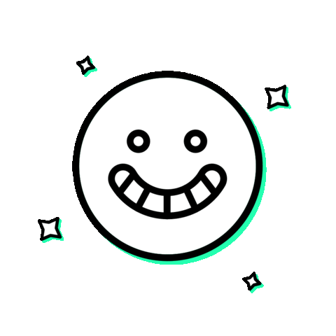Happy Face Sticker