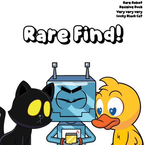 Wo Black Cat Sticker by VeeFriends