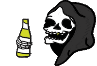 party drinking Sticker