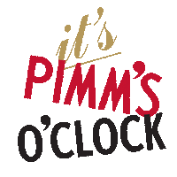 Pimms summer weekend drinks london Sticker