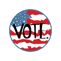 American Vote Sticker
