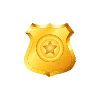 The Rookie Badge Sticker by ABC Network