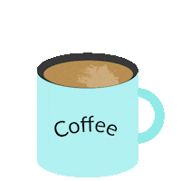 Coffee Cup Sticker