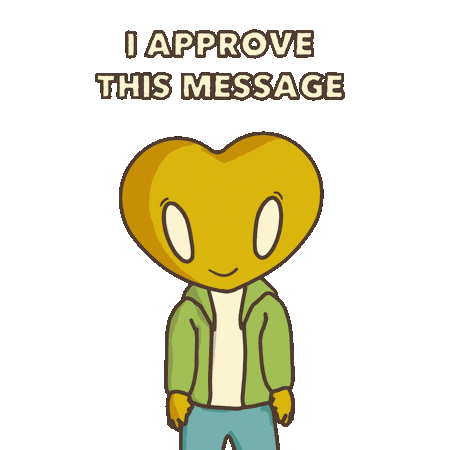 Approval Yes Sticker by LT3 Creations