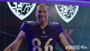 Football Celebrate GIF by Baltimore Ravens