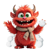 Cute Monster Sticker