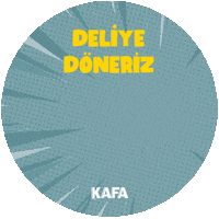 Deli Geri Sticker by KAFA Dergi