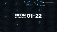 Animated Neon Elements 01 22