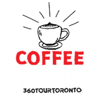 360tourtoronto coffee good morning caffeine latte Sticker