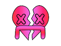 Broken Heart Sticker