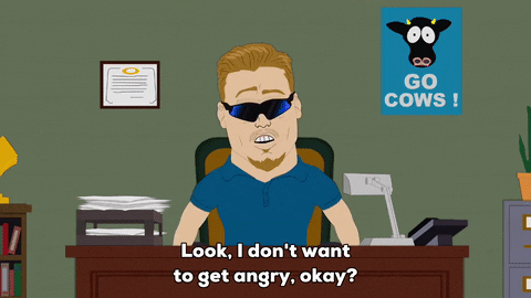 poster desk GIF by South Park 