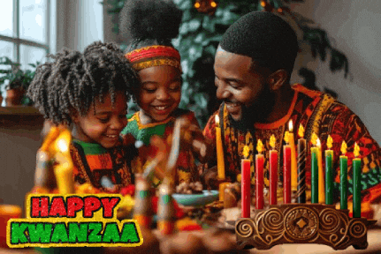Celebrating Kwanzaa GIF